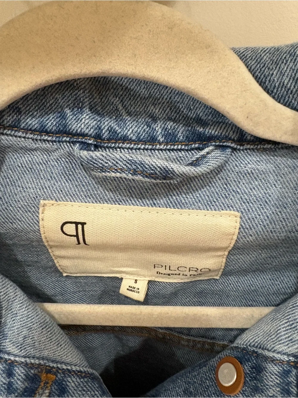 Pilcro Light Blue Denim Jacket - Picture 3 of 5